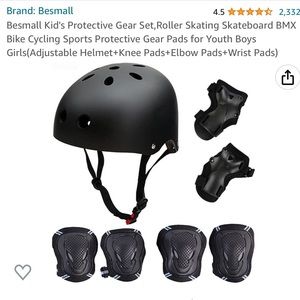 Kids Protective Skateboard Gear! Full set!